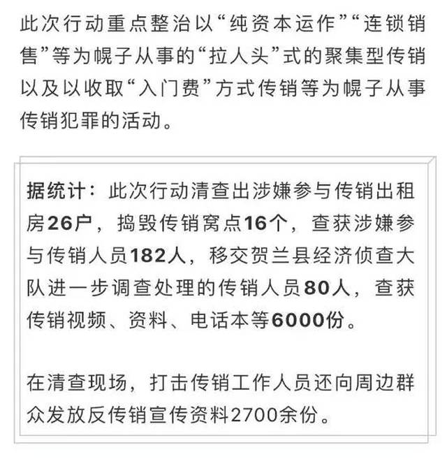 賀蘭縣傳銷最新消息深度解析，賀蘭縣傳銷最新動態(tài)深度解析