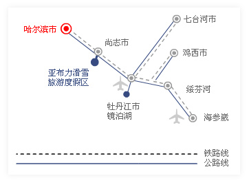 哈爾濱到亞布力滑雪場(chǎng)，詳細(xì)指南，哈爾濱至亞布力滑雪場(chǎng)攻略，一站式詳細(xì)指南