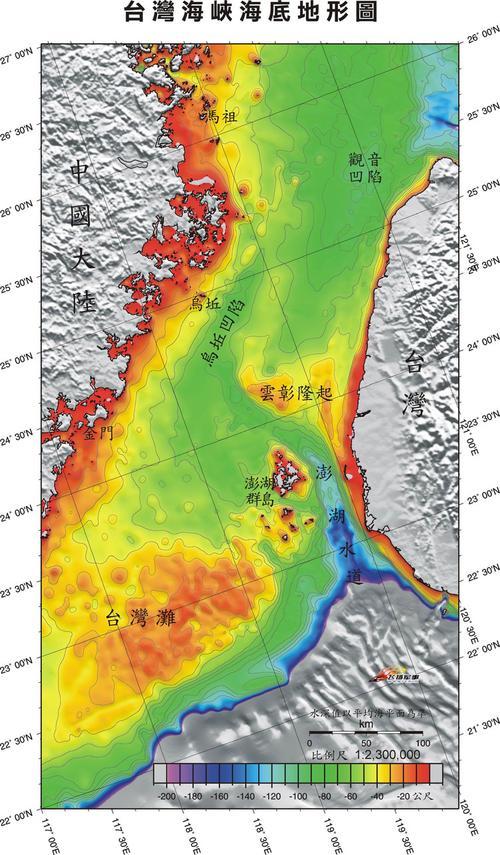 臺灣海峽及其地理位置，位于中國兩大省份之間的戰(zhàn)略要地，臺灣海峽，中國兩大省份間的戰(zhàn)略要地